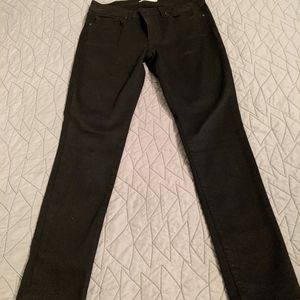 Black Levi's 711 skinny jeans, size 30/10